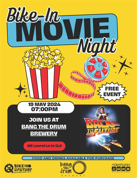 Bike-In Movie at Bang the Drum | Visit SLO