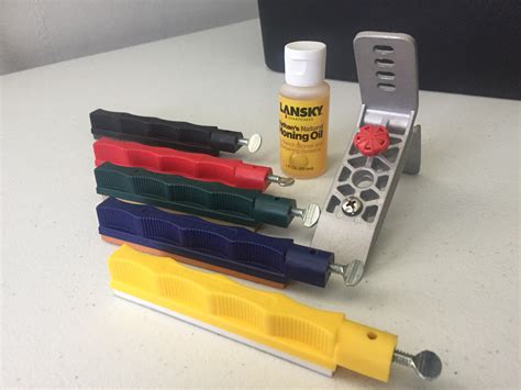 Lansky deluxe 5-stone sharpening system | JTgatoring