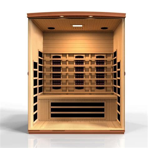 Dynamic Saunas Lugano 3-Person Full Spectrum FAR Infrared Sauna ...