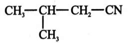 The structure of isobutyl isonitrile is:- - Tardigrade