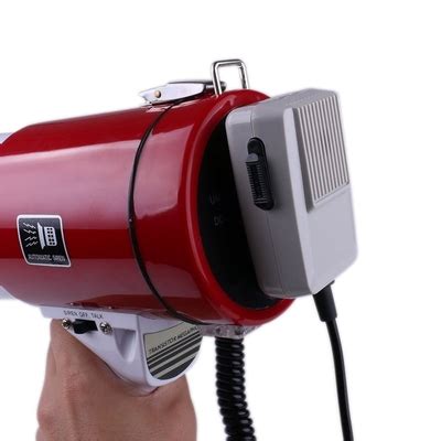 Electronix Express Megaphone with Loud Siren Bullhorn Speaker, 50 Watt ...