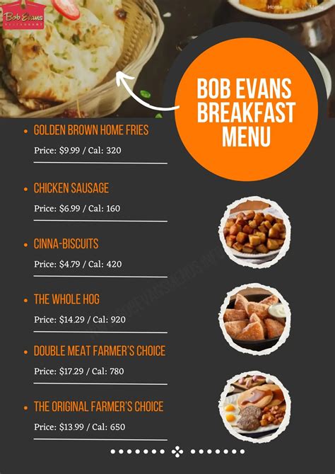 Bob Evans Menu With Prices [ Updated March 2025]