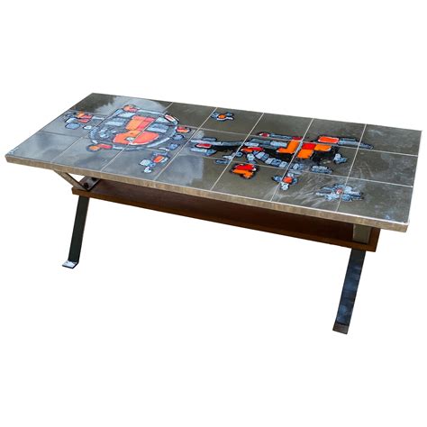 Italian Ceramic Snail Table at 1stDibs | snail ceramic, snail coffee table