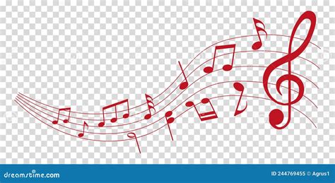 Red Music Notes 的图像结果