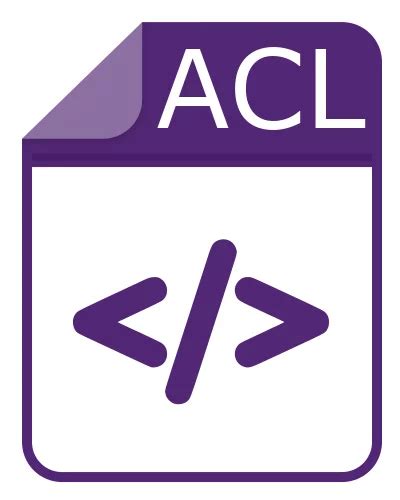 Image result for Open ACL File