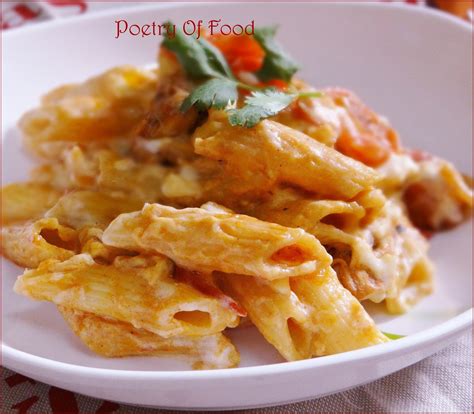 Poetry of Food: Baked Chicken Arrabiata Pasta with Penne...!!