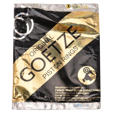 GOETZE Genuine Piston Ring Set for Yamaha RX100 100CC Motorcycle Part ...