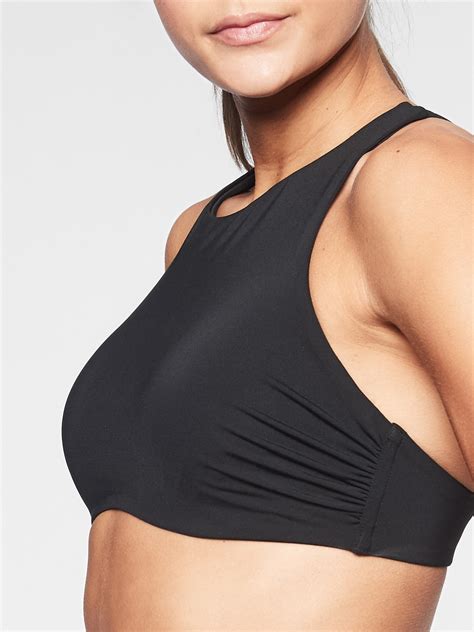 Maldives High Neck Bikini Top | Athleta
