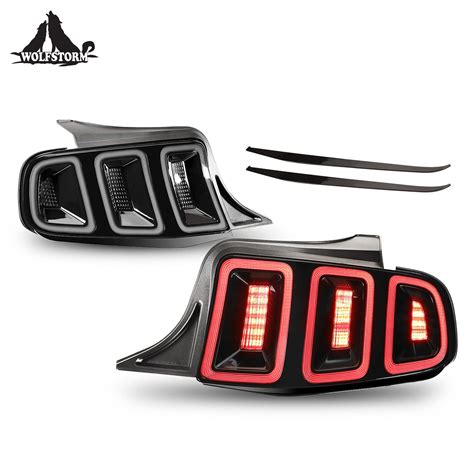 Buy WOLFSORM LED Tail Light for 2010 2012 2013 2014 Ford Mustang with ...