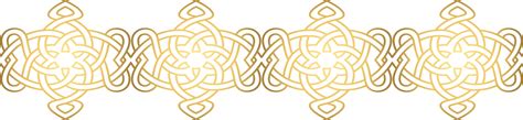 Download Golden Celtic Knot Border Design | Wallpapers.com
