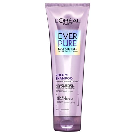 L'Oreal Paris EverPure Volume Sulfate Free Shampoo For Fine Hair, 8.5 ...