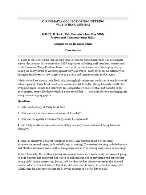 Case Study Examples Business Ethics 的图像结果