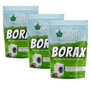 Bliss of Earth American Borax Detergent Booster Powder, Slime Activator ...
