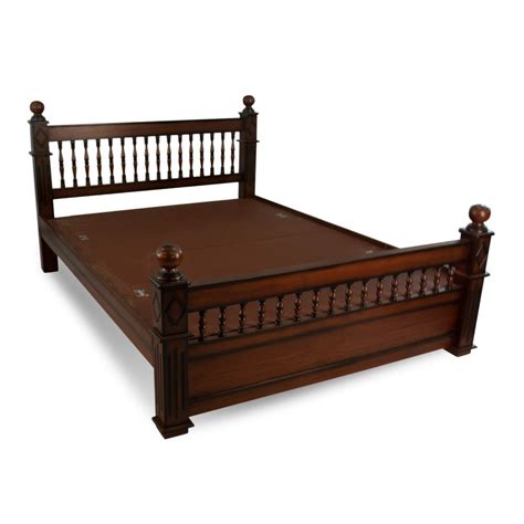 BD-18 Solid Teak wood cot - Wooden Cot | JFA Furniture