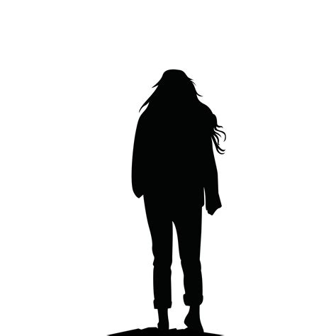 Silhouette Of Girl
