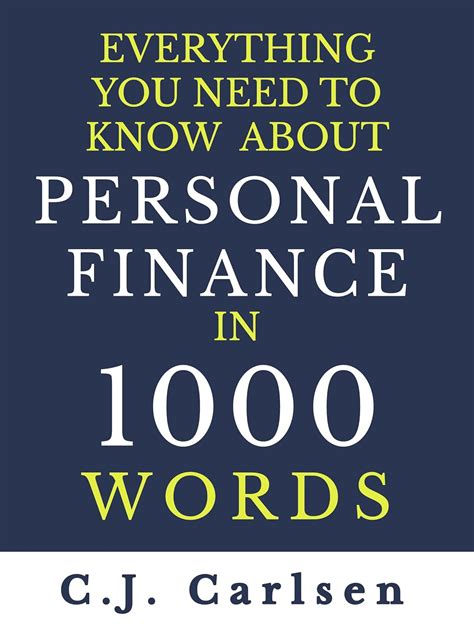 Everything You Need to Know About Personal Finance in 1000 Words eBook ...