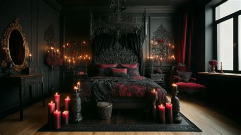 30+ Dark Feminine Bedroom Ideas