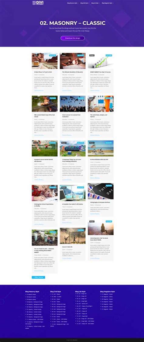 Image result for Divi Blog Module