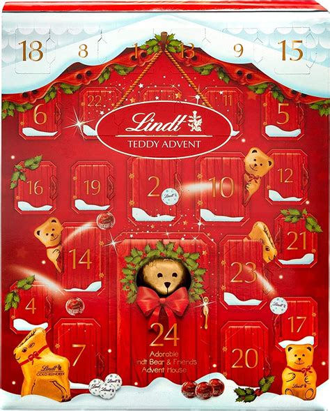 Lindt Teddy Milk Chocolate Christmas Augmented Reality Advent Calendar ...