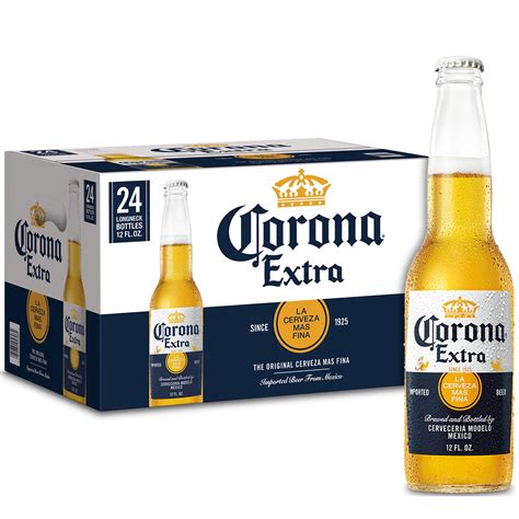 Corona Extra Beer Mexican Lager, Beer 24 Pack, 12 Fl Oz, 60% OFF