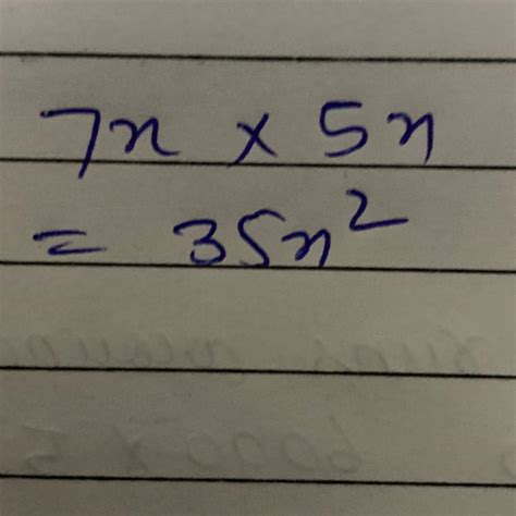 7x x 5x solve each of the following - Brainly.in