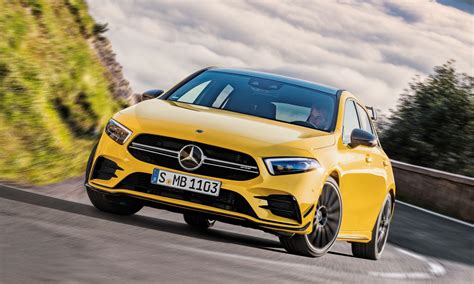 Mercedes-AMG A35 4Matic is a mid-level hot hatch from Mercedes