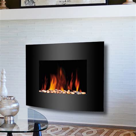 Slim Wall Mount Electric Fireplace - Fireplace Guide by Linda