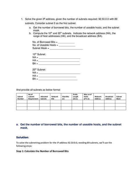Image result for Subnetting Tutorial PDF