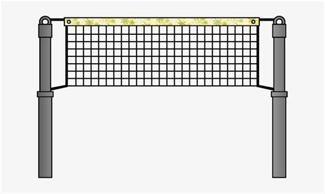 Volleyball Net Vector Clipart