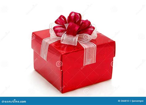 Red Gift Box Stock Photo - Image: 266810