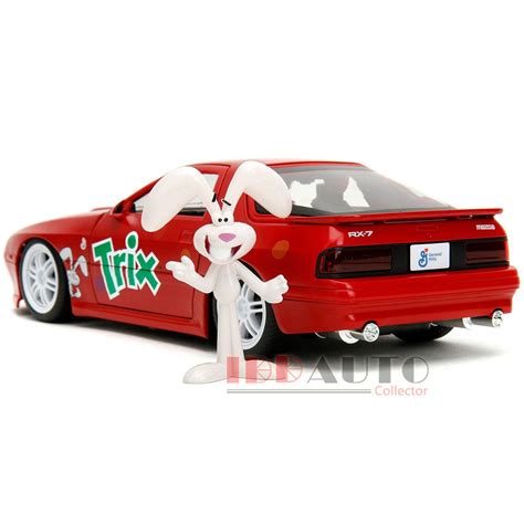 Buy JADA 1985 MAZDA RX-7 RHD & TRIX RABBIT FIGURE TRIX CEREAL 1/24 ...