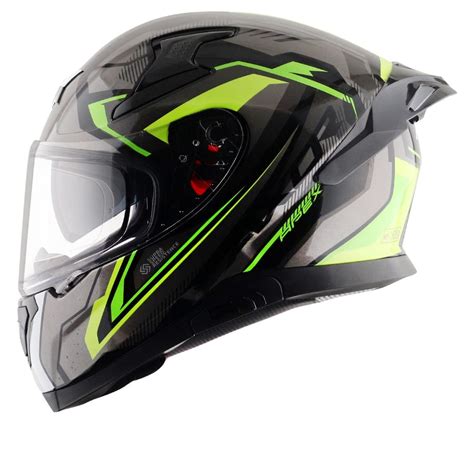 AXOR Apex Roadtrip Gloss Black Neon Helmet – Destination Moto
