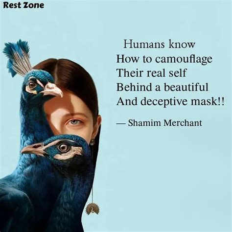 How to camouflage Their r... | Quotes & Writings by Shamim Merchant ...