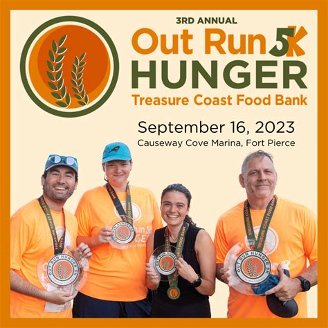 Treasure Coast Food Bank - Out Run Hunger 5K Race
