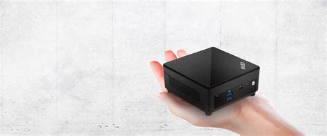 MSI Cubi 5 12M Barebone Mini PC with Intel Core i3-1215U