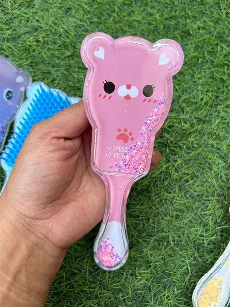 Buy Radhya Accessories Bunny Hair Brush for Girls Hair comb for babies ...