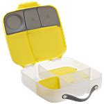 Buy Bbox Lunch Box - Lemon Sherbet Yellow Grey, Silicone, Leak-proof ...