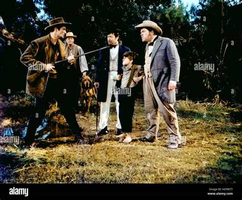 THE ADVENTURES OF HUCKLEBERRY FINN, Royal Dano, Tony Randall, Eddie ...