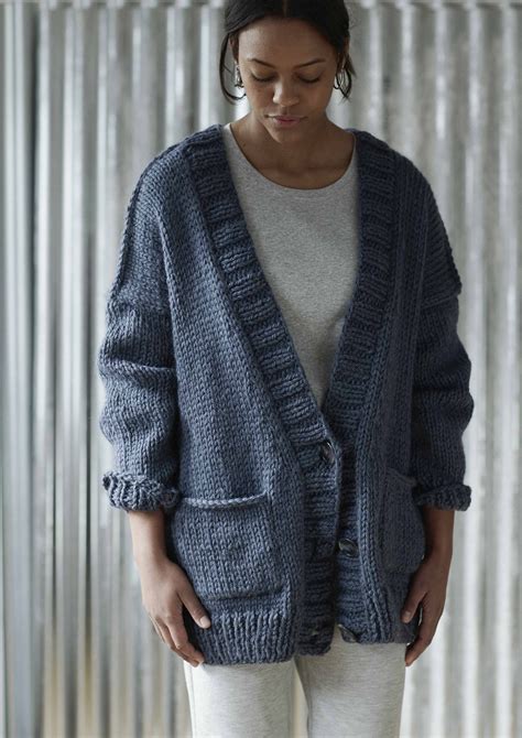 Chunky Knit Cardigan Pattern - Pattern Making Tips