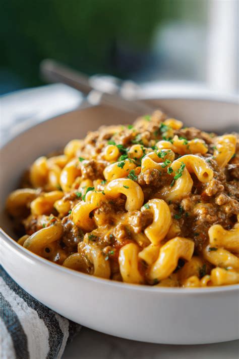The Best Homemade Hamburger Helper
