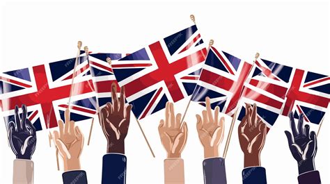 Vector Illustration of England Independence Day Celebration | Premium ...