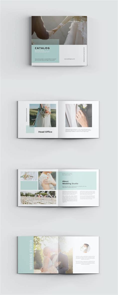 Square Catalog Brochure Template InDesign INDD | Brochure design ...