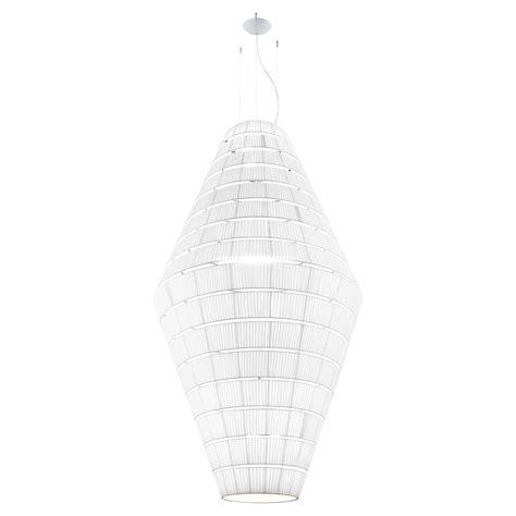 Axolight Layers Type D Pendant Lamp in White Steel by Vanessa Vivian For Sale at 1stDibs