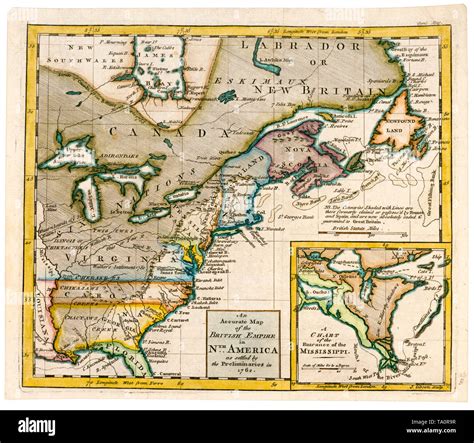 Map Of British Empire In America