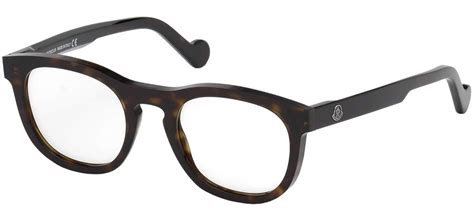 Buy Eyeglasses Moncler ML 5040 055 coloured havana at Amazon.in