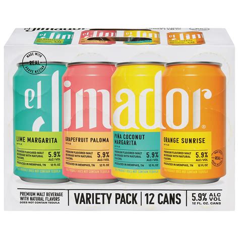 el Jimador Malt Beverage, Premium, Variety Pack (12 fl oz) Delivery or ...
