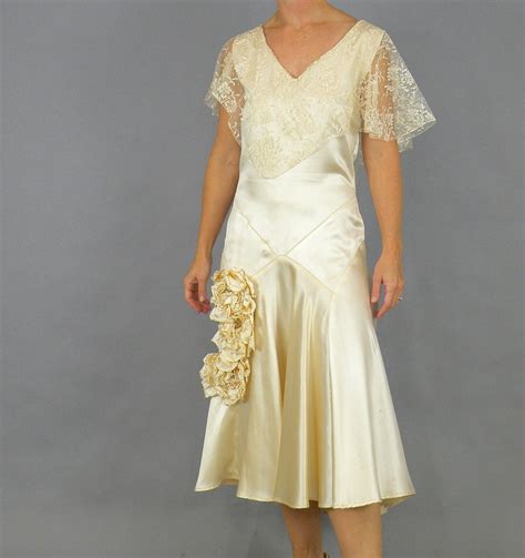 20s Wedding Dresses Lace