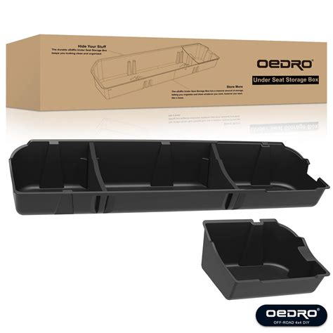 Buy OEDRO Upgraded Rear Under Seat Storage Box Compatible with 2009 ...