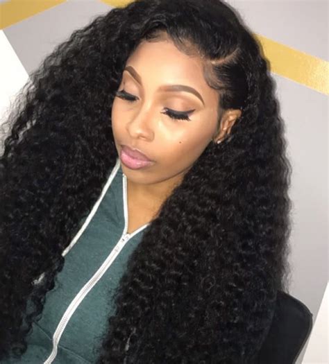 11+ Breathtaking Curly Weave Hairstyles With Side Part