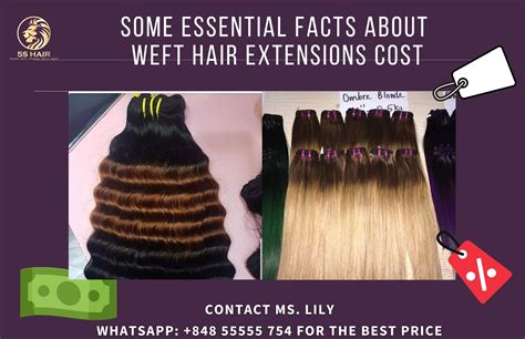 Some essential facts about weft hair extensions cost